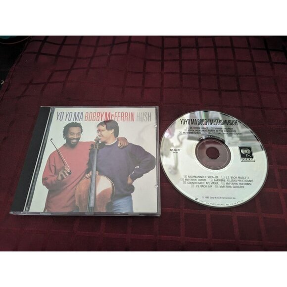 YoYo Ma Bobby McFerrin Hush- CD VG MK - Picture 1 of 1